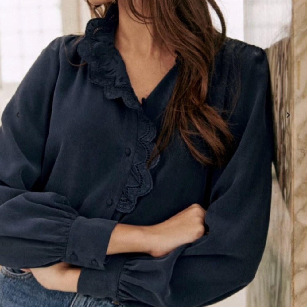 Sezane Chlo Navy